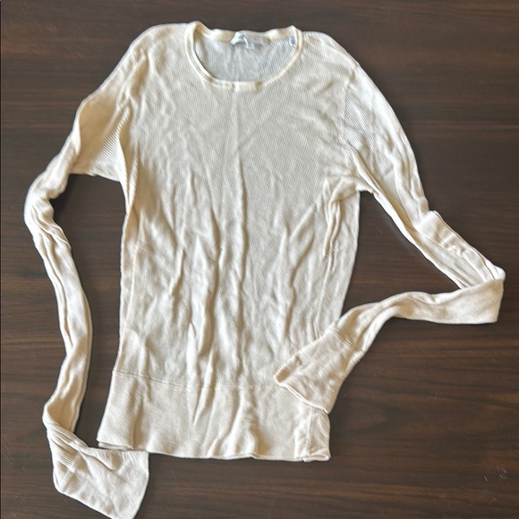 Vince Sheer Ribbed Long Sleeve Size L - Picture 1 of 3